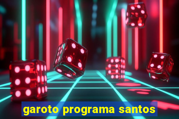 garoto programa santos